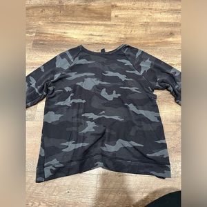 Athleta girl camo long sleeve